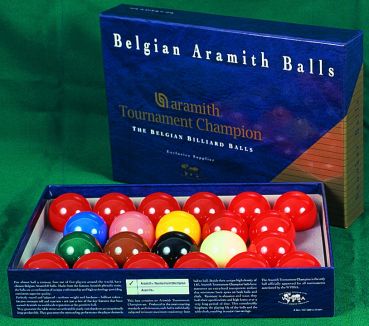 Billardkugeln Aramith Snooker Tournament TV 52'