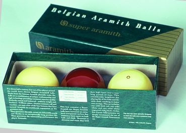 Billardkugeln Carom Super-Aramith 61,5'