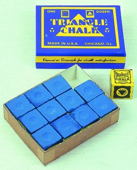 Kreide Triangle blau (12 Stück)