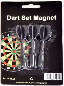 Magnet-Dart-Ersatzpfeile schwarz