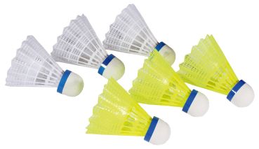 Federball Nylon Triple-A Qualität, 6 ST. Set