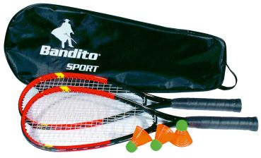 Speed-Badminton Schläger Set incl. Tasche