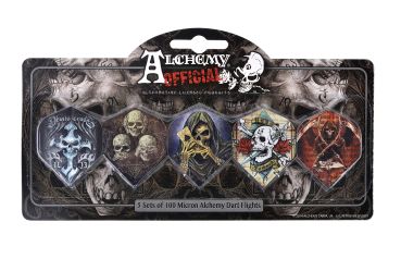 Karella Fly-Display, 5-Sets  Alchemy Skulls