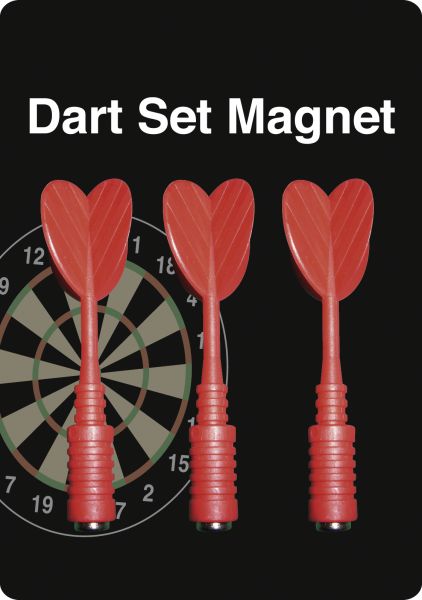 Magnet-Dart-Ersatzpfeile rot