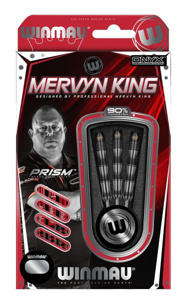 Softdarts Winmau Mervyn King Silver Colour Softdart 2046-18g