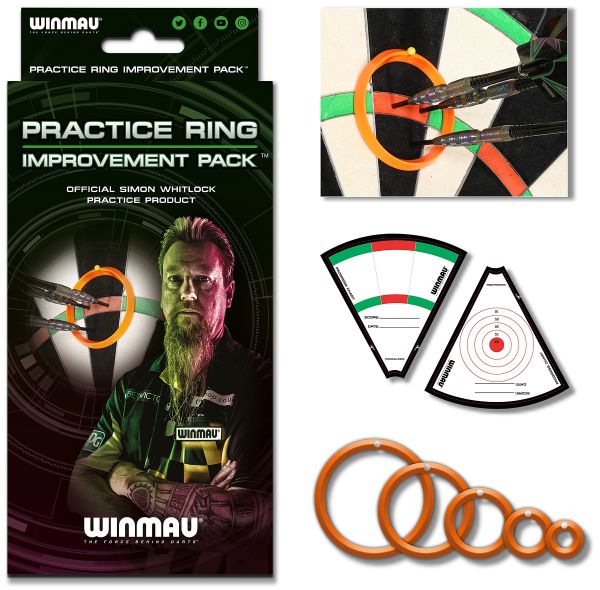 Winmau Simon Whitlock Practice Rings-Trainingsringe 8415