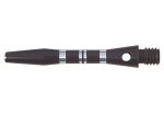 Shaft Alu Stripe short, schwarz