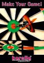 Dartposter -Karella-, ca. 42 x 59 cm