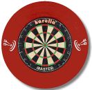 Catchring-Auffangring Stoff 4 tlg. rot